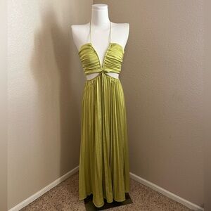 SHEIN Dress in Vibrant Green